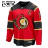 Ottawa Senators tröja Fanatics Premium Brady Tkachuk 2025-26 Röd Tredje - NHL Tröjor Barn