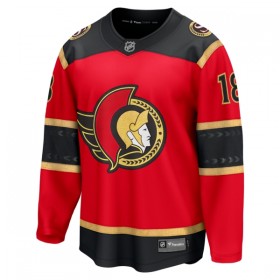 Ottawa Senators tröja Fanatics Premium Tim Stutzle 2025-26 Röd Tredje - NHL Tröjor Herr