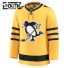 Pittsburgh Penguins tröja Customized Fanatics Premium 2025-26 Gold Tredje - NHL Tröjor Barn