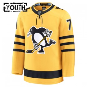 Pittsburgh Penguins tröja Fanatics Premium Evgeni Malkin 2025-26 Gold Tredje - NHL Tröjor Barn