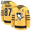 Pittsburgh Penguins tröja Fanatics Premium Sidney Crosby 2025-26 Gold Tredje - NHL Tröjor Barn Pittsburgh Penguins tröja Fanatics Premium Sidney Crosby 2025-26 Gold Tredje - NHL Tröjor Barn