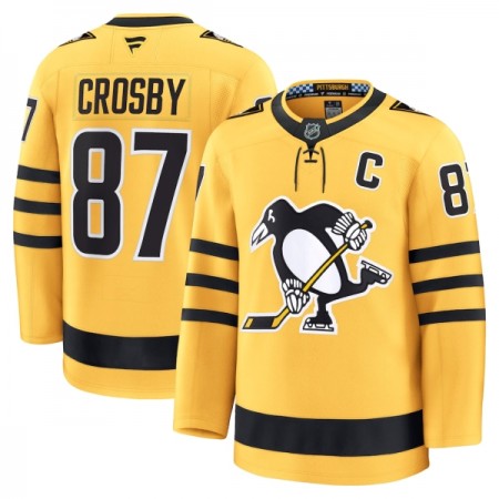 Pittsburgh Penguins tröja Fanatics Premium Sidney Crosby 2025-26 Gold Tredje - NHL Tröjor Herr Pittsburgh Penguins tröja Fanatics Premium Sidney Crosby 2025-26 Gold Tredje - NHL Tröjor Herr