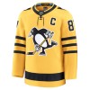 Pittsburgh Penguins tröja Fanatics Premium Sidney Crosby 2025-26 Gold Tredje - NHL Tröjor Herr