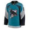 San Jose Sharks tröja Customized Fanatics Premium 2025-26 Teal Tredje - NHL Tröjor Herr