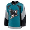 San Jose Sharks tröja Fanatics Premium Macklin Celebrini 2025-26 Teal Tredje - NHL Tröjor Herr