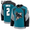 San Jose Sharks tröja Fanatics Premium Will Smith 2025-26 Teal Tredje - NHL Tröjor Barn San Jose Sharks tröja Fanatics Premium Will Smith 2025-26 Teal Tredje - NHL Tröjor Barn
