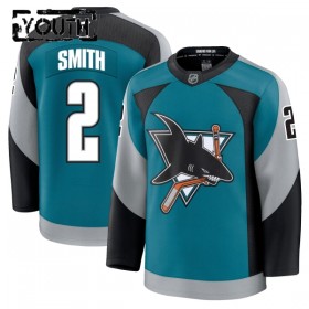 San Jose Sharks tröja Fanatics Premium Will Smith 2025-26 Teal Tredje - NHL Tröjor Barn