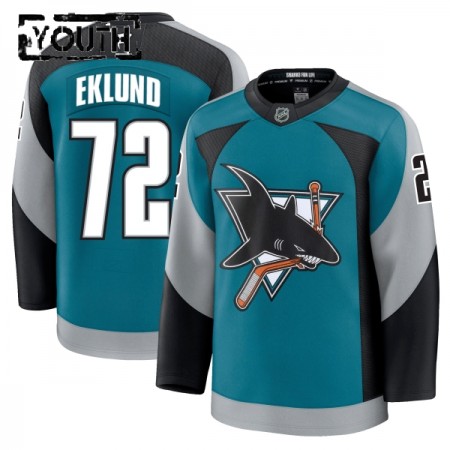 San Jose Sharks tröja Fanatics Premium William Eklund 2025-26 Teal Tredje - NHL Tröjor Barn San Jose Sharks tröja Fanatics Premium William Eklund 2025-26 Teal Tredje - NHL Tröjor Barn