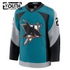 San Jose Sharks tröja Fanatics Premium William Eklund 2025-26 Teal Tredje - NHL Tröjor Barn