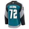 San Jose Sharks tröja Fanatics Premium William Eklund 2025-26 Teal Tredje - NHL Tröjor Herr