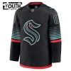Seattle Kraken tröja Customized Fanatics Premium 2025-26 Svart Tredje - NHL Tröjor Barn