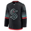 Seattle Kraken tröja Customized Fanatics Premium 2025-26 Svart Tredje - NHL Tröjor Herr