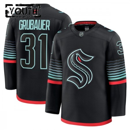 Seattle Kraken tröja Fanatics Premium Philipp Grubauer 2025-26 Svart Tredje - NHL Tröjor Barn Seattle Kraken tröja Fanatics Premium Philipp Grubauer 2025-26 Svart Tredje - NHL Tröjor Barn