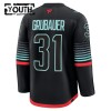 Seattle Kraken tröja Fanatics Premium Philipp Grubauer 2025-26 Svart Tredje - NHL Tröjor Barn