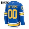 St. Louis Blues tröja Customized Fanatics Premium 2025-26 Blå Hemma - NHL Tröjor Barn