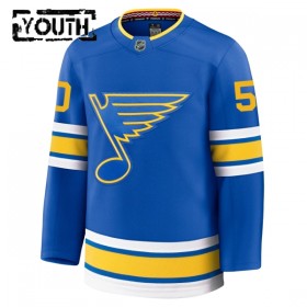 St. Louis Blues tröja Fanatics Premium Binnington Jordan 2025-26 Blå Hemma - NHL Tröjor Barn