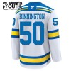 St. Louis Blues tröja Fanatics Premium Binnington Jordan 2025-26 Vit Borta - NHL Tröjor Barn