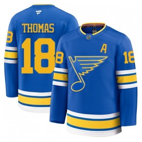 St. Louis Blues tröja Fanatics Premium Robert Thomas 2025-26 Blå Hemma - NHL Tröjor Herr
