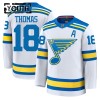 St. Louis Blues tröja Fanatics Premium Robert Thomas 2025-26 Vit Borta - NHL Tröjor Barn