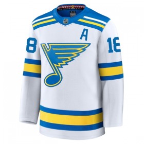 St. Louis Blues tröja Fanatics Premium Robert Thomas 2025-26 Vit Borta - NHL Tröjor Herr