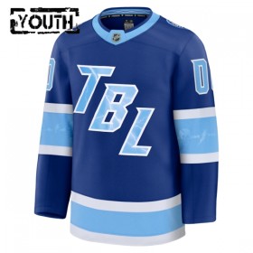 Tampa Bay Lightning tröja Customized Fanatics NHL Stadium Series Premium 2025-26 Blå - NHL Tröjor Barn