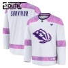 tröja Customized Utah Hockey Club Fanatics Hockey Fights Cancer Practice Vit - NHL Tröjor Barn tröja Customized Utah Hockey Club Fanatics Hockey Fights Cancer Practice Vit - NHL Tröjor Barn