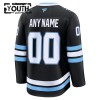 tröja Customized Utah Hockey Club Fanatics Premium 2025-26 Svart Hemma - NHL Tröjor Barn