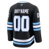tröja Customized Utah Hockey Club Fanatics Premium 2025-26 Svart Hemma - NHL Tröjor Herr