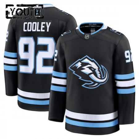 tröja Utah Hockey Club Fanatics Premium Logan Cooley 2025-26 Svart Hemma - NHL Tröjor Barn tröja Utah Hockey Club Fanatics Premium Logan Cooley 2025-26 Svart Hemma - NHL Tröjor Barn