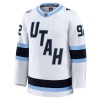 tröja Utah Hockey Club Fanatics Premium Logan Cooley Vit Borta - NHL Tröjor Herr