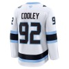 tröja Utah Hockey Club Fanatics Premium Logan Cooley Vit Borta - NHL Tröjor Herr