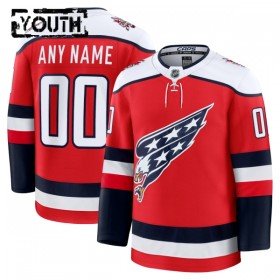 Washington Capitals tröja Customized Fanatics Premium 2025-26 Röd Tredje - NHL Tröjor Barn
