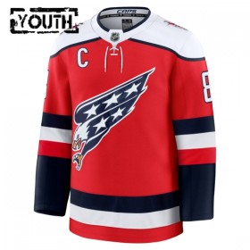 Washington Capitals tröja Fanatics Premium Alex Ovechkin 2025-26 Röd Tredje - NHL Tröjor Barn