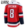 Washington Capitals tröja Fanatics Premium Alex Ovechkin 2025-26 Röd Tredje - NHL Tröjor Barn