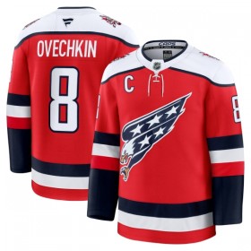 Washington Capitals tröja Fanatics Premium Alex Ovechkin 2025-26 Röd Tredje - NHL Tröjor Herr