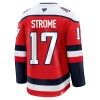 Washington Capitals tröja Fanatics Premium Dylan Strome 2025-26 Röd Tredje - NHL Tröjor Herr