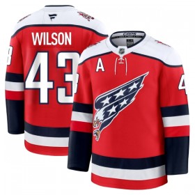 Washington Capitals tröja Fanatics Premium Tom Wilson 2025-26 Röd Tredje - NHL Tröjor Herr